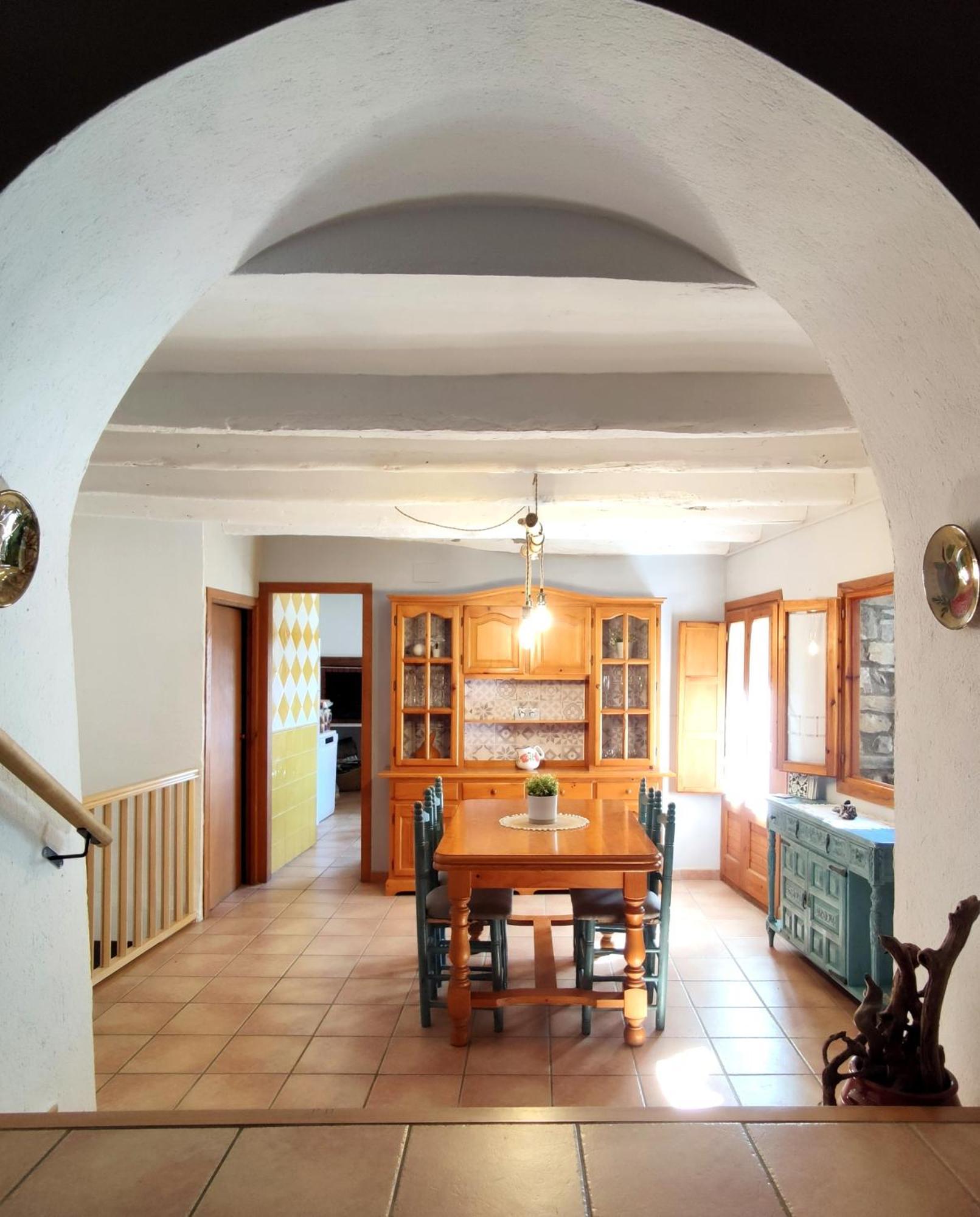 Villa Casa Escola La La Pobla de Segur Esterno foto