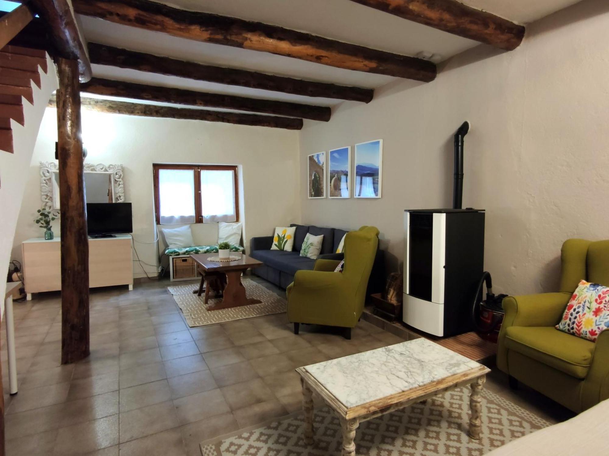Villa Casa Escola La La Pobla de Segur Esterno foto
